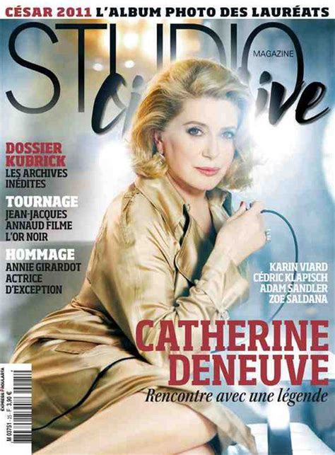 Catherine Deneuve Magazine Cover Catherine