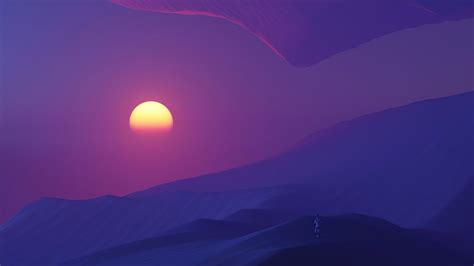3840x2160 Sunset In Desert Dark Evening 5k 4k Hd 4k Wallpapers Images