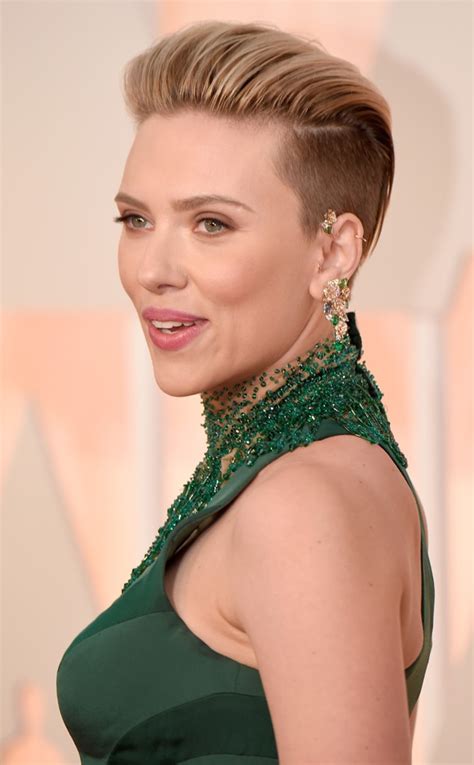 Scarlett Johansson From E Style Collective 2015 Oscars Omg Hair