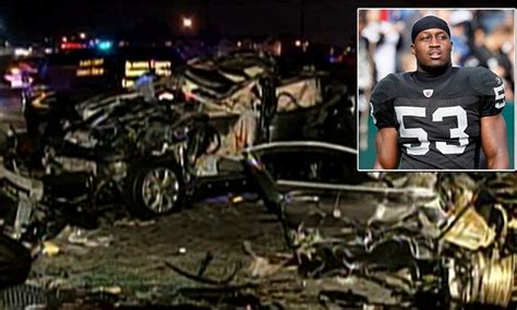 former nfl star thomas howard 30 dies in head on 100 mph car crash that disintegrated both
