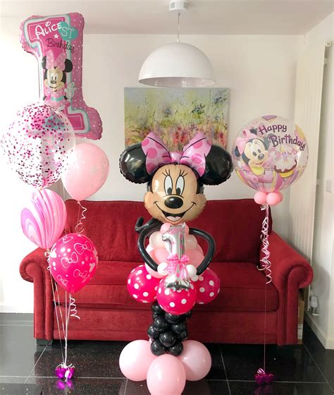 Minnie Mouse Birthday Balloons Minnie Mouse Balloons Birthday