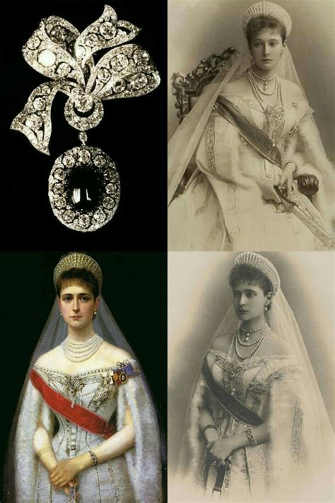 Broche De Zafiros And Diamantesprincesa Alexandra De Hesse Emperatriz