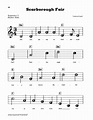 Scarborough Fair Sheet Music | Traditional English | E-Z Play Today