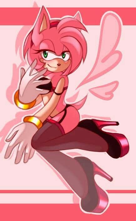 A Cartoon Character With Pink Hair Flying Through The Air And Holding
