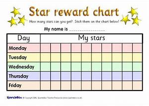 5 Day Reward Charts Sb551 Sparklebox