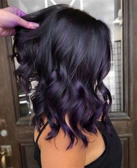 Violet Black Hair Dye Benton Tomlin