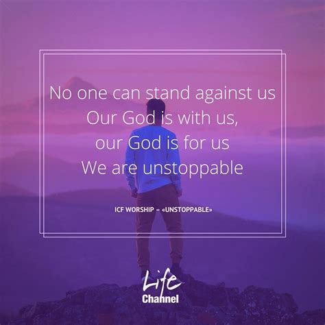 Icf Worship Unstoppable No One Can Stand Against Us Our God Is