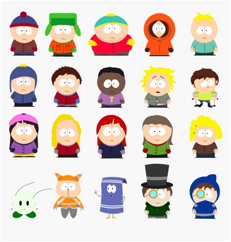 Thumb Image All Of The South Park Characters Hd Png Download