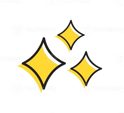 Simple Stars Sparkle Icon 12174346 Png