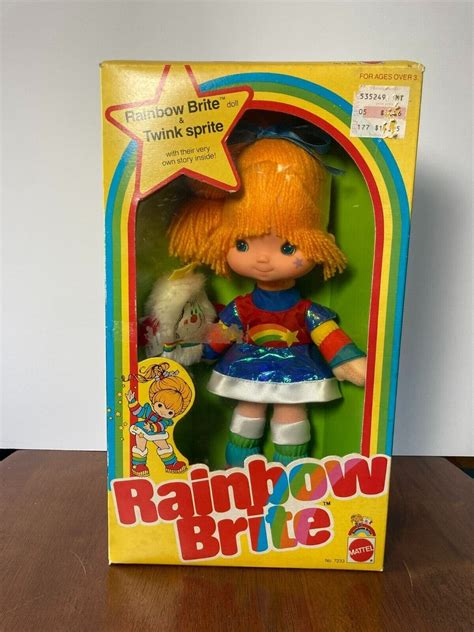 Rainbow Brite Doll Twink Sprite Vintage New In Box No Mattel