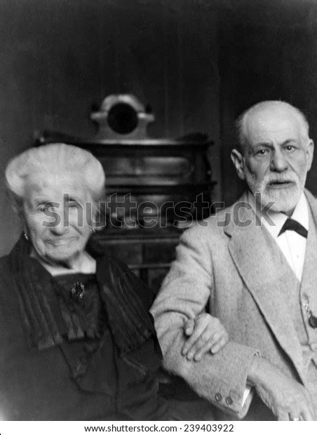 Sigmund Freud 18561939 His Mother Amalia Stock Photo 239403922