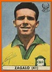Mario Zagallo of Brazil. 1958 World Cup Finals card. | Academia de ...