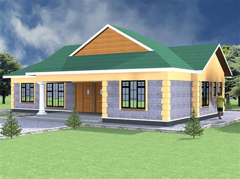 Good Roofing Low Cost Simple 3 Bedroom House Plans In Kenya Most