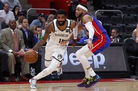 Kyrie Irving Scores 45 Points Nets Beat Pistons In Ot Inquirer Sports