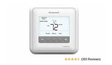 User manual Honeywell TH4110U2005/U T4 Pro Programmable Thermostat