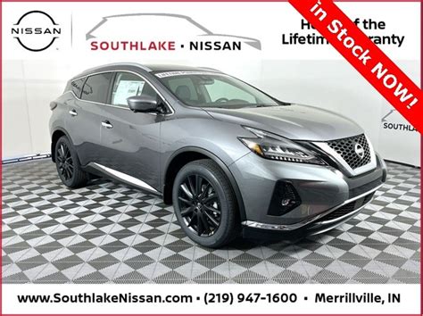 New 2023 Nissan Murano Sl Crossover Gun Metallic In Merrillville P6036