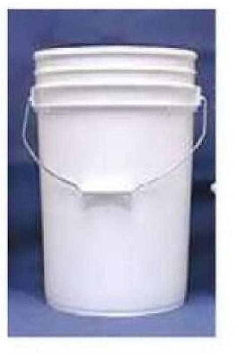 Leaktite White 5 Gal Plastic Bucket Pack Of 10