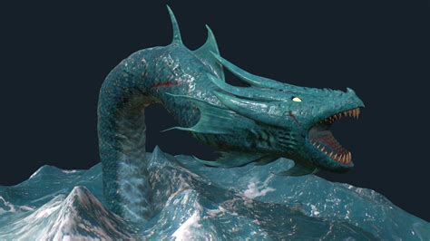 Leviathan Sea Dragon 3d Model By Arthalis 4584d8b Sketchfab