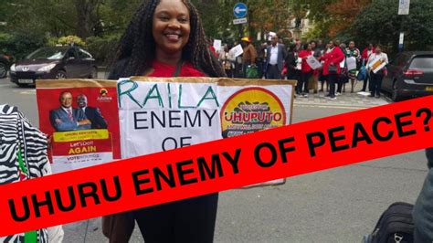 Uhuru Shocked As Raila Supporters Dominate London Streets While He Is In Uk Youtube