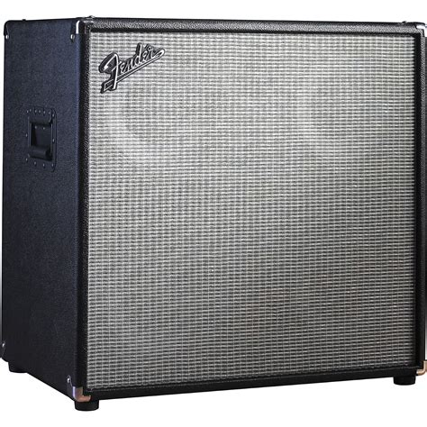 Fender Bassman Pro 410 4x10 Neo Bass Speaker Cabinet Black Musicians