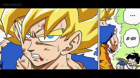 Goku Ssj Vs Freezer Manga Dragon Ball Capitulo 1 Youtube