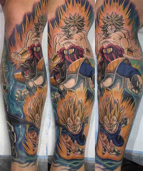 Dragon ball z tattoo arm sleeve. Dragon Ball Z Tattoo Sleeve by Ry Tattoomiester- Tattoo Insider