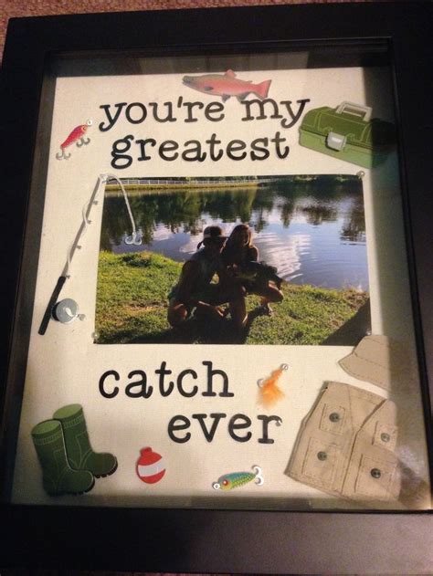 Idea for a boyfriend could be the sweetest gesture he can ever forget. your my greatest catch ever ️ ️ #diy #boyfriend #gift # ...