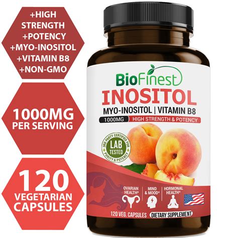 Biofinest Inositol Myo Inositol B8 Supplement Ntuc Fairprice