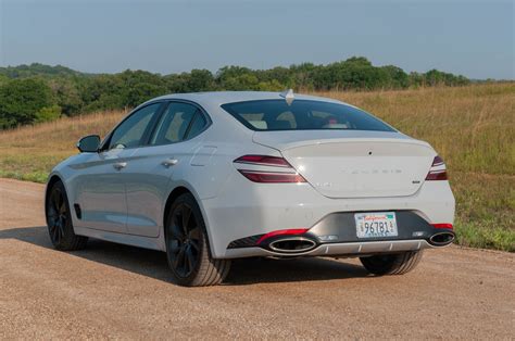 First Drive Review 2022 Genesis G70 Ramps Up The Style As It Grows Up