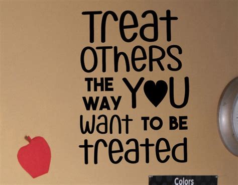 Treat Others The Way You Want To Be Treated Classroom Door Etsy Uk