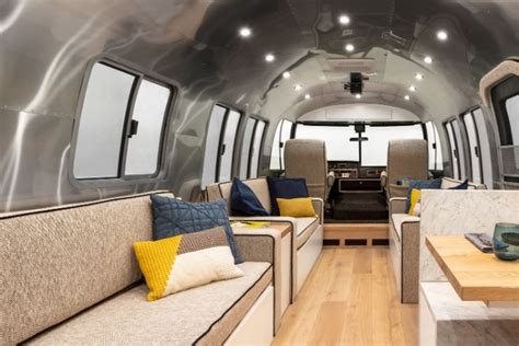 Customized Airstream Camper Fits Seven With Room To Spare For Pop Up