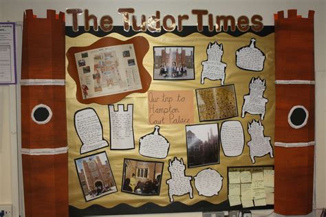 Year 5 Tudor Times Classroom Display Board History Projects Classroom Displays Classroom