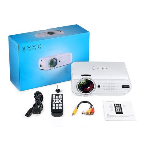 Vox mini led projector to computer connector. HD Projector, Home Video Mini Projector with 1080P ...