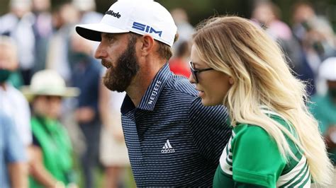 Masters 2020 Who Is Dustin Johnson Girlfriend Fiancee Paulina Gretzky Final Round Outfit