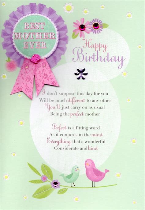 Hope all your birthday wishes come true! Best Mother Ever Birthday Greeting Card | Cards