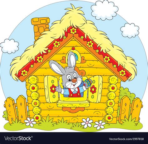 Easter Bunny Royalty Free Vector Image Vectorstock
