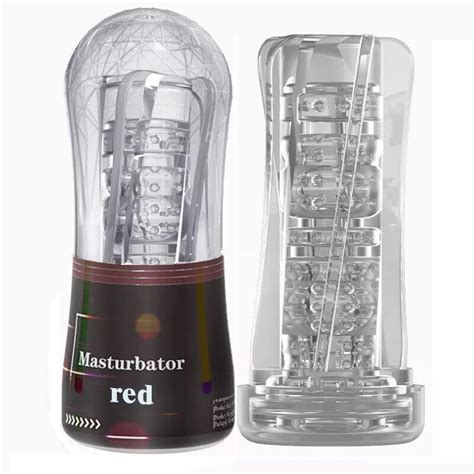 Clear Male Deep Sucking Masturbaters Pocket Pussy Stroker Cup Sex Toy For Men Ebay