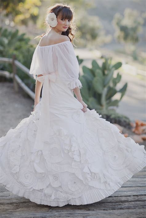 Spanish Bridal Fashion With Mexican Wedding Inspiration Papel Picado