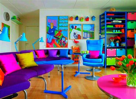 Pin By Sophia Van Doren On Home Stuffs Bright Living Room Colorful