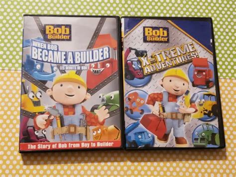 Bob The Builder Lot Of Dvds X Treme Adventures When Bob Became A Builder Picclick Uk