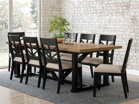 Pike And Main Morrison 9 Piece Dining Set Table And 8 Chairs See