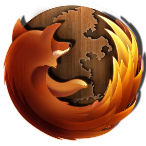 Firefox Wooden Icon Download Free Icons