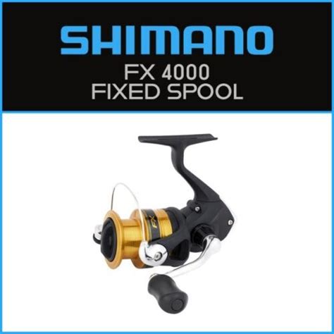 SHIMANO FX 4000 FIXED SPOOL REEL NEW SPINNING FEEDER FLOAT FISHING