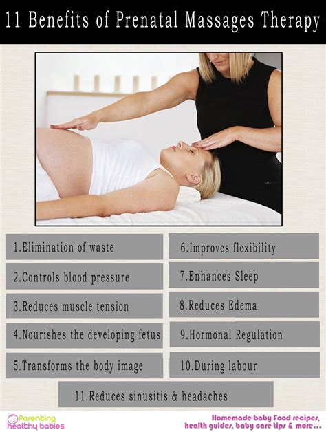 11 Benefits Of Prenatal Massages Therapy
