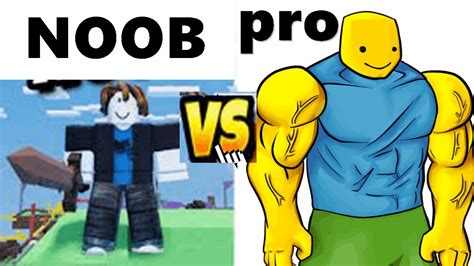 Noob Vs Pro Roblox Bedwars Youtube