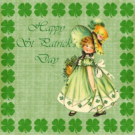 St Patricks Day Vintage Erin Go Bragh Antique Vintage St Patrick S Day Postcards From The