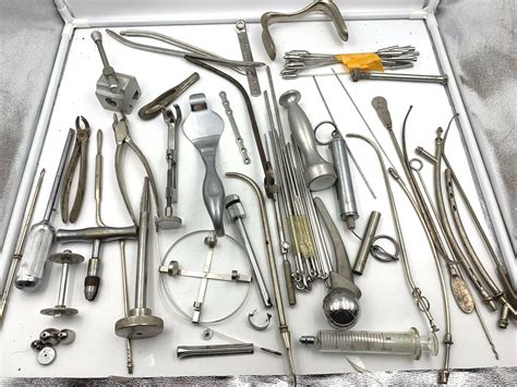 Vintage Antique Medical Surgical Instruments Obgyn Dental Orthopedics