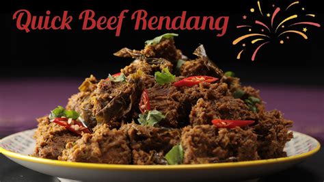 Rich Creamy And Flavourful Fork Tender Beef Cubes Thats Beef Rendang