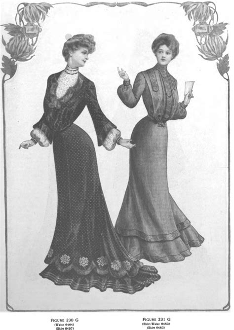 Edwardian Era Clothing Edwardian Era Ladies Dresses December 1902 The Delineator