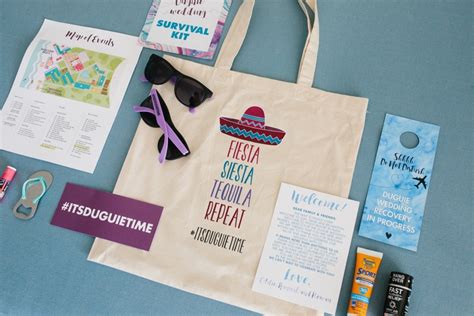 17 Wedding Welcome Bags And Favors Your Guests Will Love Destination